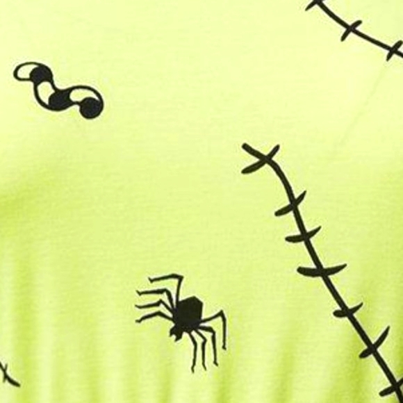 ❤️NWT VINTAGE TORRID NIGHTMARE BEFORE CHRISTMAS OOGIE BOOGIE HOODED DRESS 3X - Picture 3 of 13